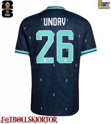 Tyskland Deniz Undav #26 Bortatröja VM 2026 Kortärmad